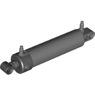 Pneumatic Cylinder 2 x 11 with 2 Stepped Inlets [V2]