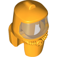 Mask, Hazard Suit with Trans-Black Face Shield [PLAIN]