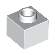Image of part Plate 1 x 1 x 2/3 with Open Stud