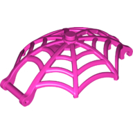 Insect Accessory, Spider Web, Dome Shaped with Bar, Clips