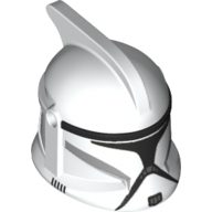 Helmet Clone Trooper Phase 1, with Side Holes, Black Print