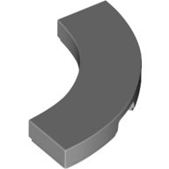 Image of part Tile 3 x 3 Curved, Macaroni
