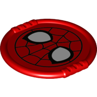 Duplo Disk with Spider-man Face Print