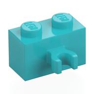 Brick Special 1 x 2 with Vertical Clip [Open O Clip]