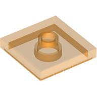Plate Special 2 x 2 with Groove and Center Stud (Jumper)