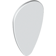 Minifig Shield Ovoid [Plain]