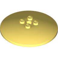 Dish 6 x 6 Inverted (Radar) with Solid Studs