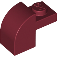 Brick Curved 1 x 2 x 1 1/3 with Curved Top