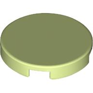 Tile Round 2 x 2 with Bottom Stud Holder