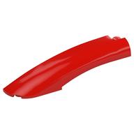 Brick Round, Curved 10 x 2 x 2 with Rounded End Left