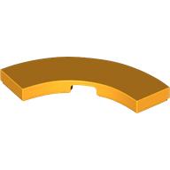 Image of part Tile 3 x 3 Curved, Macaroni