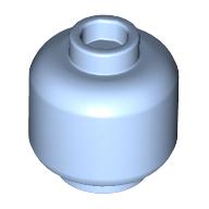 Minifig Head Plain [Vented Stud - 2 Holes]