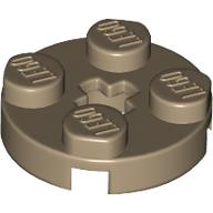 Image of part Plate Round 2 x 2 with Axle Hole Type 1 (+ Opening)