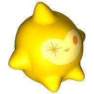 Image of part Creature, Star with Bright Light Yellow Face, Winking print