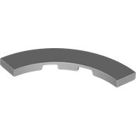 Tile, Round Corner 4 x 4 Macaroni