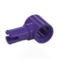 Technic Pin Connector Hub with 1 Pin with Friction Ridges Lengthwise [Centered Friction Ridge]