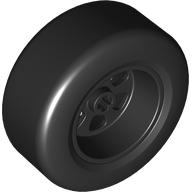 Image of part Wheel Rim 50 with Black Slick Tyre