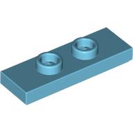 Image of part Plate Special 1 x 3 with 2 Studs with Groove and Inside Stud Holder (Jumper)