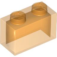 Image of part Brick 1 x 2 without Bottom Tube