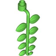 Duplo Plant Vine 2 x 3 x 5 1/2 with Leaves and One End Stud