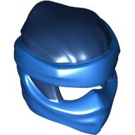 Image of part Wrap with Short Back Knot Smooth, Blue Mask pattern