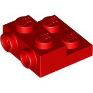 Image of part Plate Special 2 x 2 x 2/3 with Two Studs On Side and Two Raised - Updated Version
