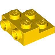 Image of part Plate Special 2 x 2 x 2/3 with Two Studs On Side and Two Raised - Updated Version