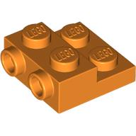 Image of part Plate Special 2 x 2 x 2/3 with Two Studs On Side and Two Raised - Updated Version