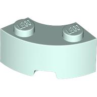 Brick, Round Corner 2 x 2 Macaroni with Stud Notch and Reinforced Underside