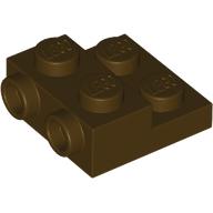 Image of part Plate Special 2 x 2 x 2/3 with Two Studs On Side and Two Raised - Updated Version