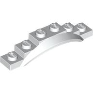 Wheel Arch, Mudguard, 1 1/2 x 6 x 1 [Arch Extended]