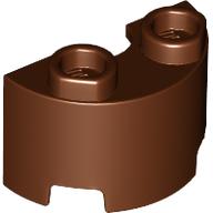 Image of part Brick Round, Half 1 x 2