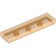 Tile 1 x 4 with Groove