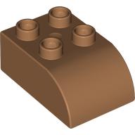 Duplo Brick 2 x 3 with Curved Top