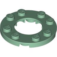 Plate Round 4 x 4 with 2 x 2 Round Opening