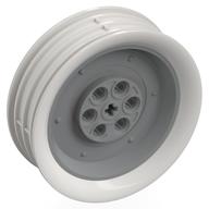 Wheel 62.3 x 20.3 Motorcycle, White Outer Rim Pattern