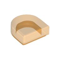 Tile Round 1 x 1 Half Circle