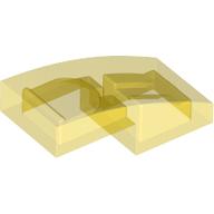 Slope Curved 2 x 1 No Studs [1/2 Bow]