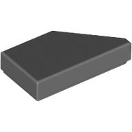 Image of part Tile 1 x 2 with Stud Notch Left