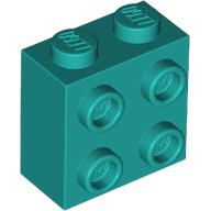 Image of part Brick Special 1 x 2 x 1 2/3 with 4 Studs on 1 Side