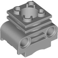 Technic Engine Cylinder with Partial Hollow Studs on Top and Bottom Slots