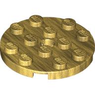 Plate, Round 4 x 4 with Hole