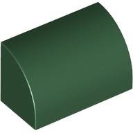 Brick Curved 1 x 2 x 1 No Studs