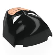 Large Figure Face 4 x 5 x 1 2/3 with Batman Face Print Black