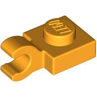Plate Special 1 x 1 with Clip Horizontal [Thick Open O Clip]