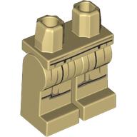 Hips and Tan Legs with Black Robe End Lines print