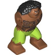 Body Giant with Lime Pants Pattern, Maui Print