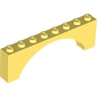 Brick Arch 1 x 8 x 2 Raised