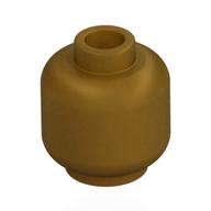Minifig Head [Plain] [Vented Stud - Center Hole]