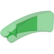 Animal Body Part, Fin 2 x4 with Handle